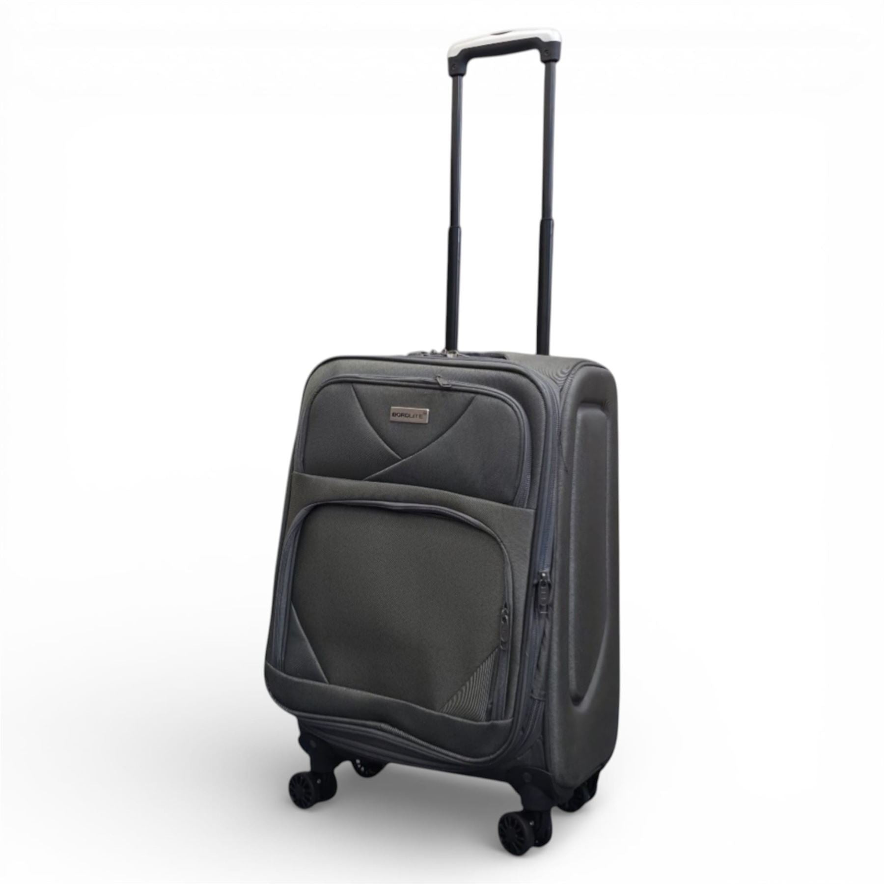 Nagoya Cabin Soft Shell Suitcase in Grey