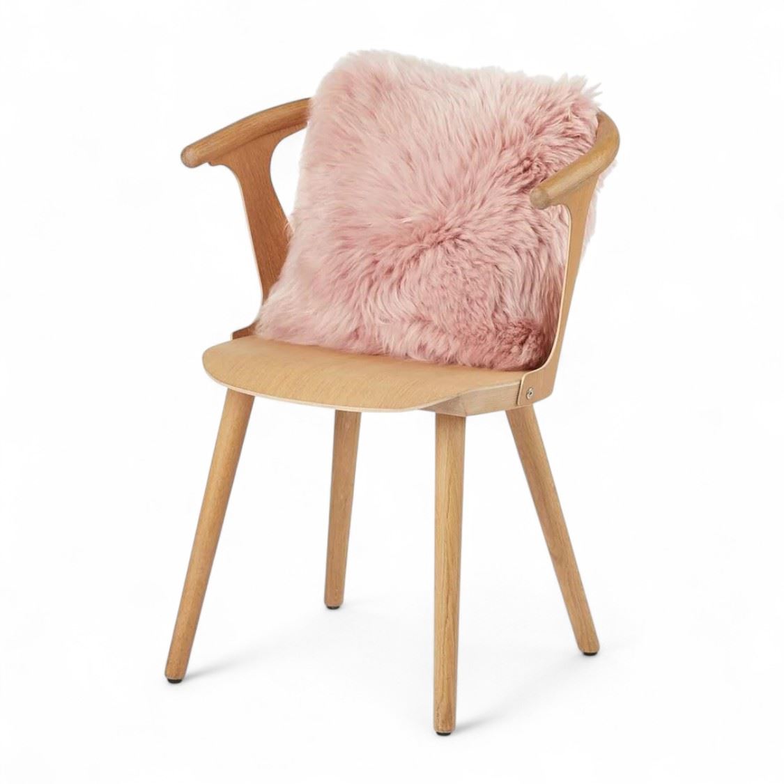 Genuine Sheepskin  40x40cm Real Wool Single Sided Cushion