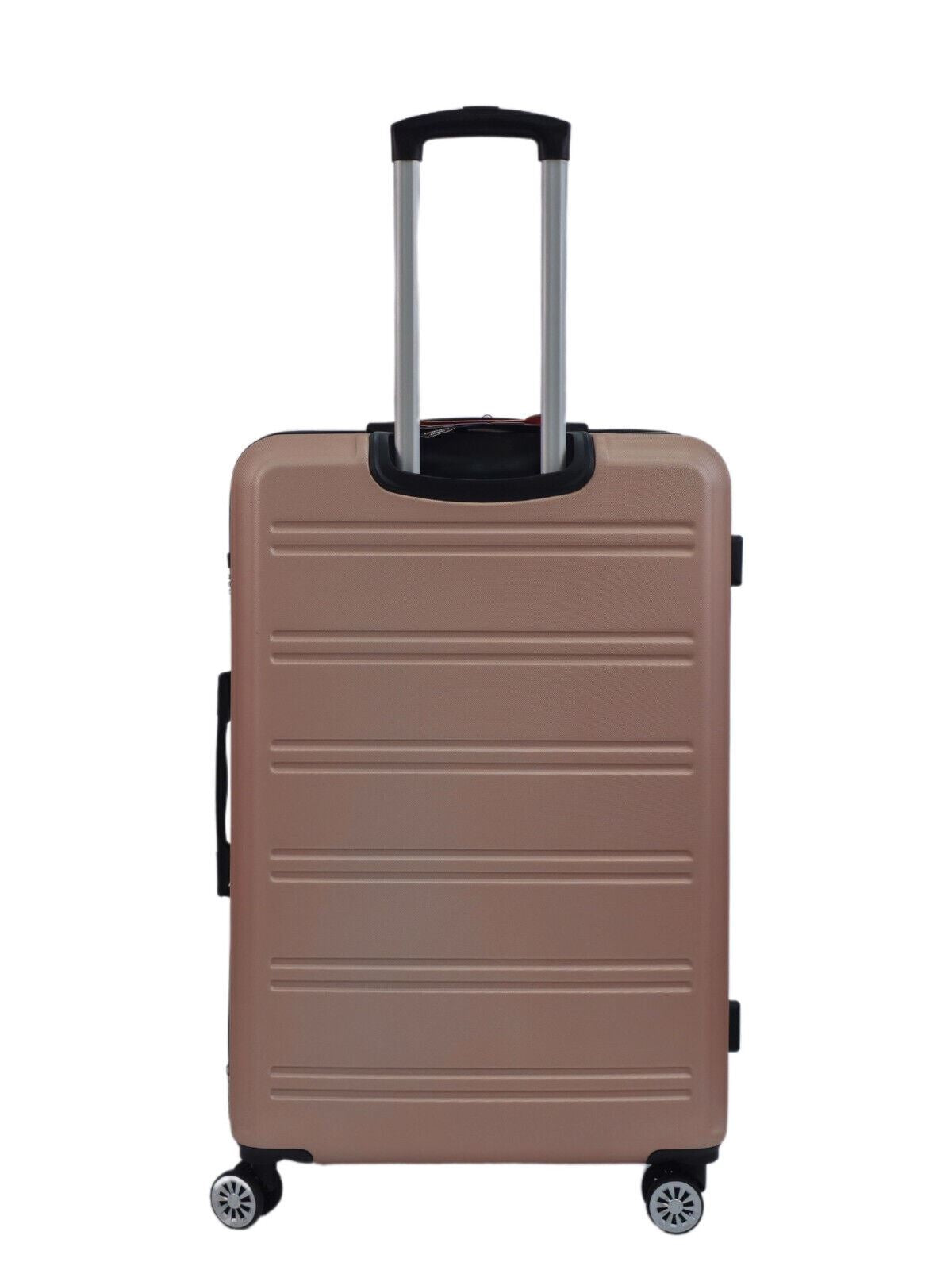 Alabaster Large Hard Shell Suitcase in Rose Gold