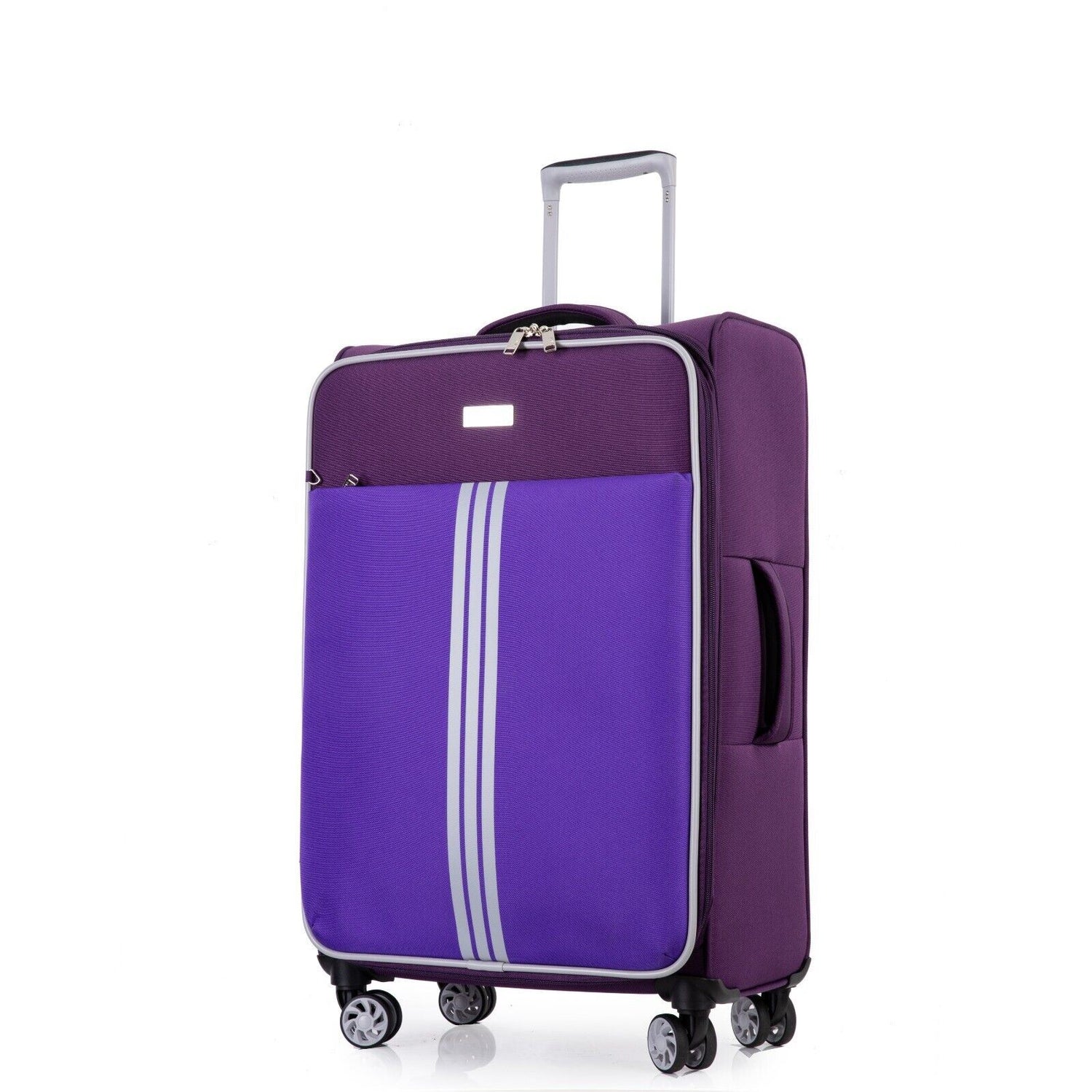 Beaverton Large Soft Shell Suitcase in Purple