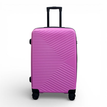 Junee Medium Hard Shell Suitcase in Pink
