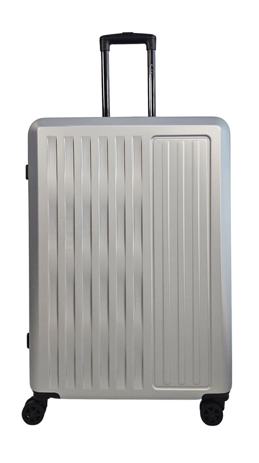 Cullman Large Hard Shell Suitcase in Silver