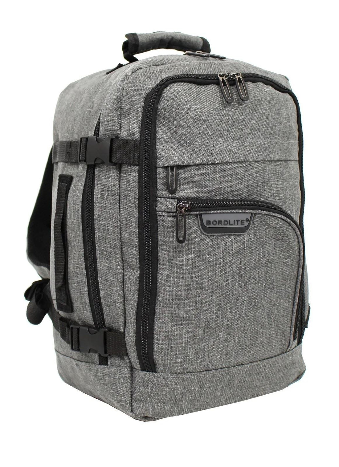 Rucksack Backpack 40x20 x25 cm Underseat Travel Cabin Bag for Easy Jet, Ryanair grey