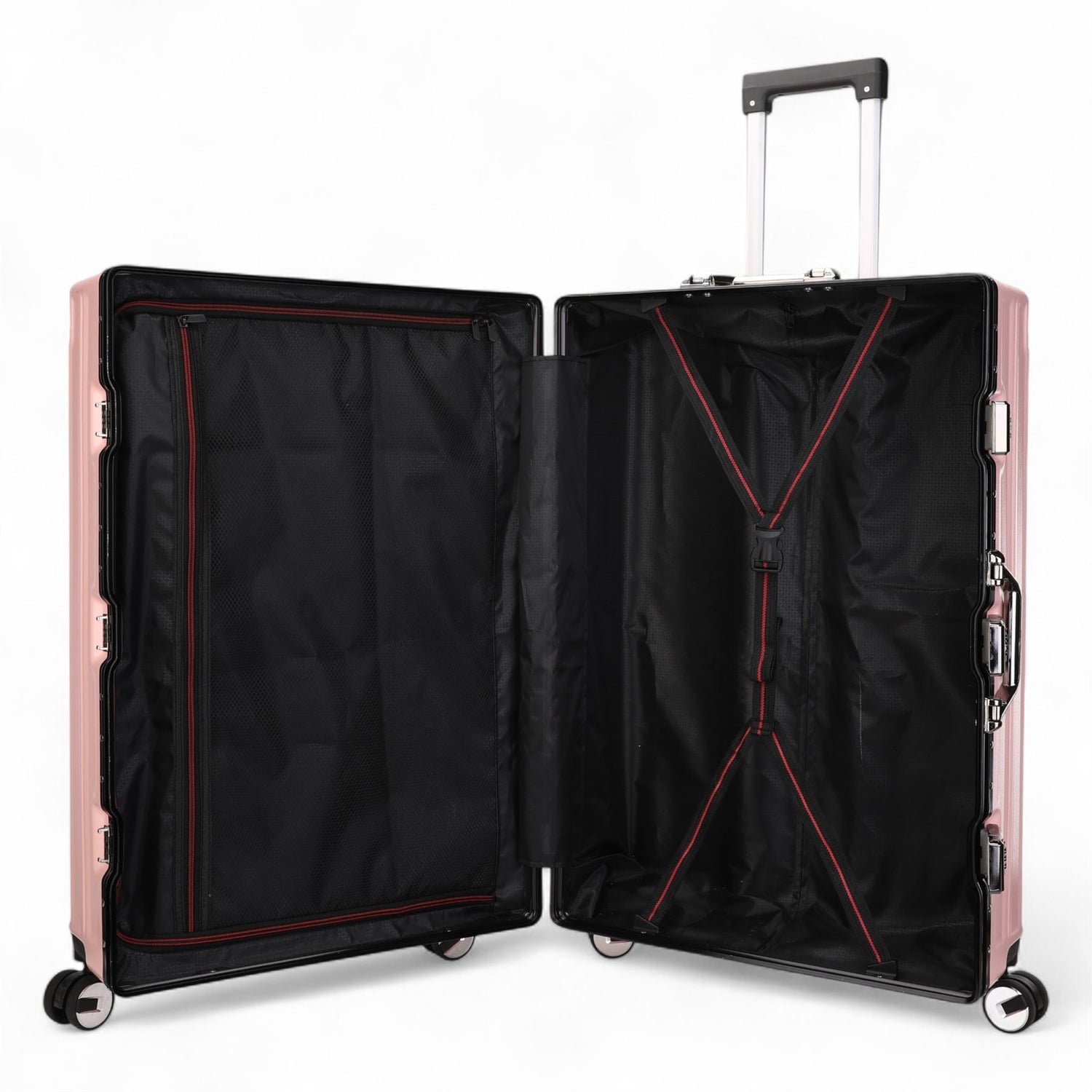Airdrie Medium Hard Shell Suitcase in Pink