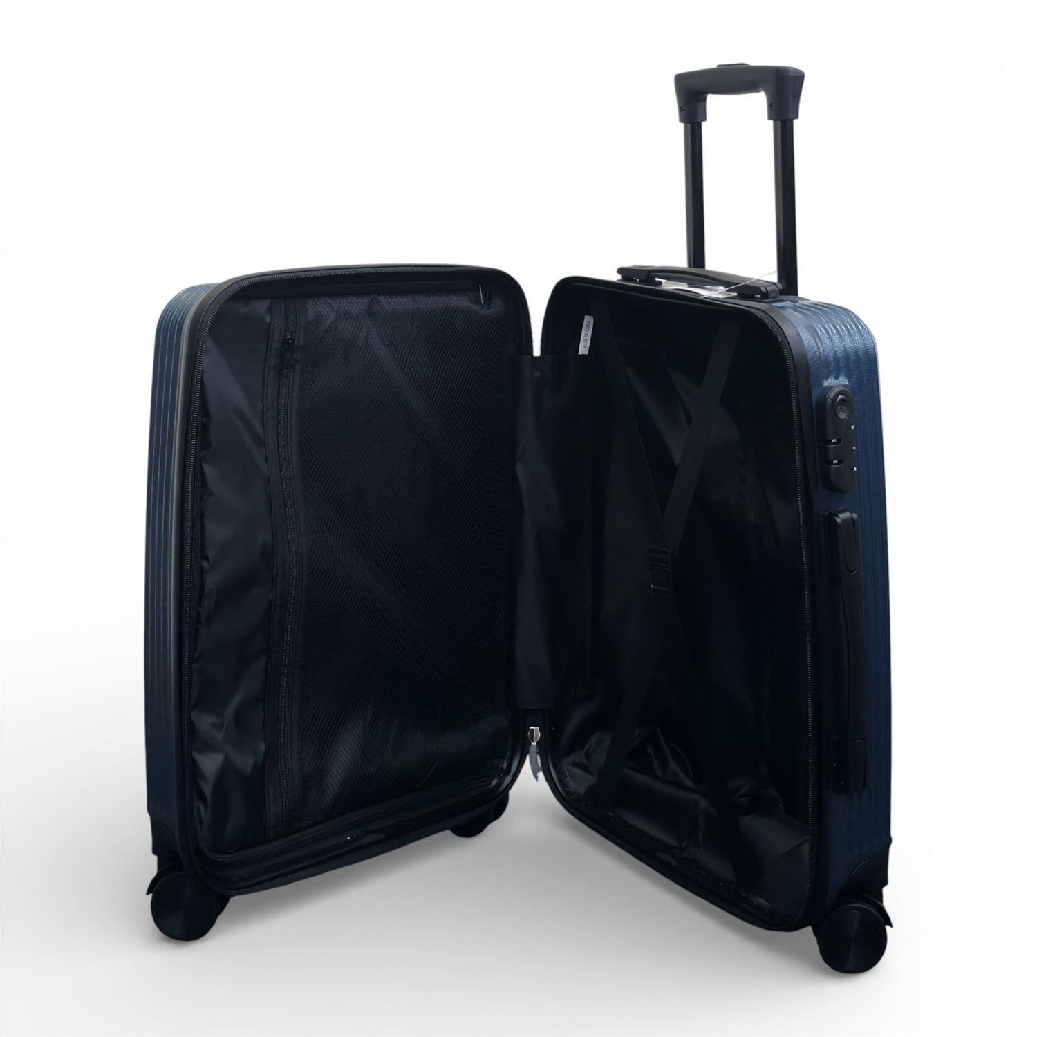 Junee Cabin Hard Shell Suitcase in Blue