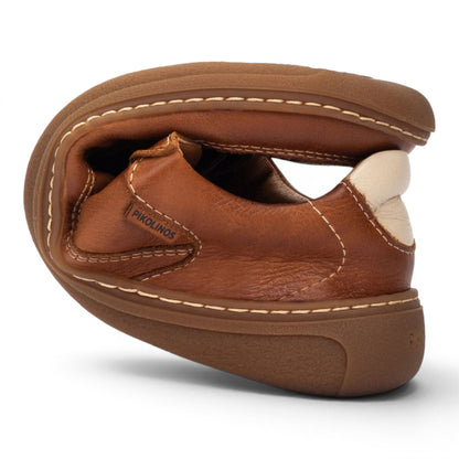Pikolinos Tan Brown Leather Sneakers Trainer Barefoot Shoes - Aranjuez