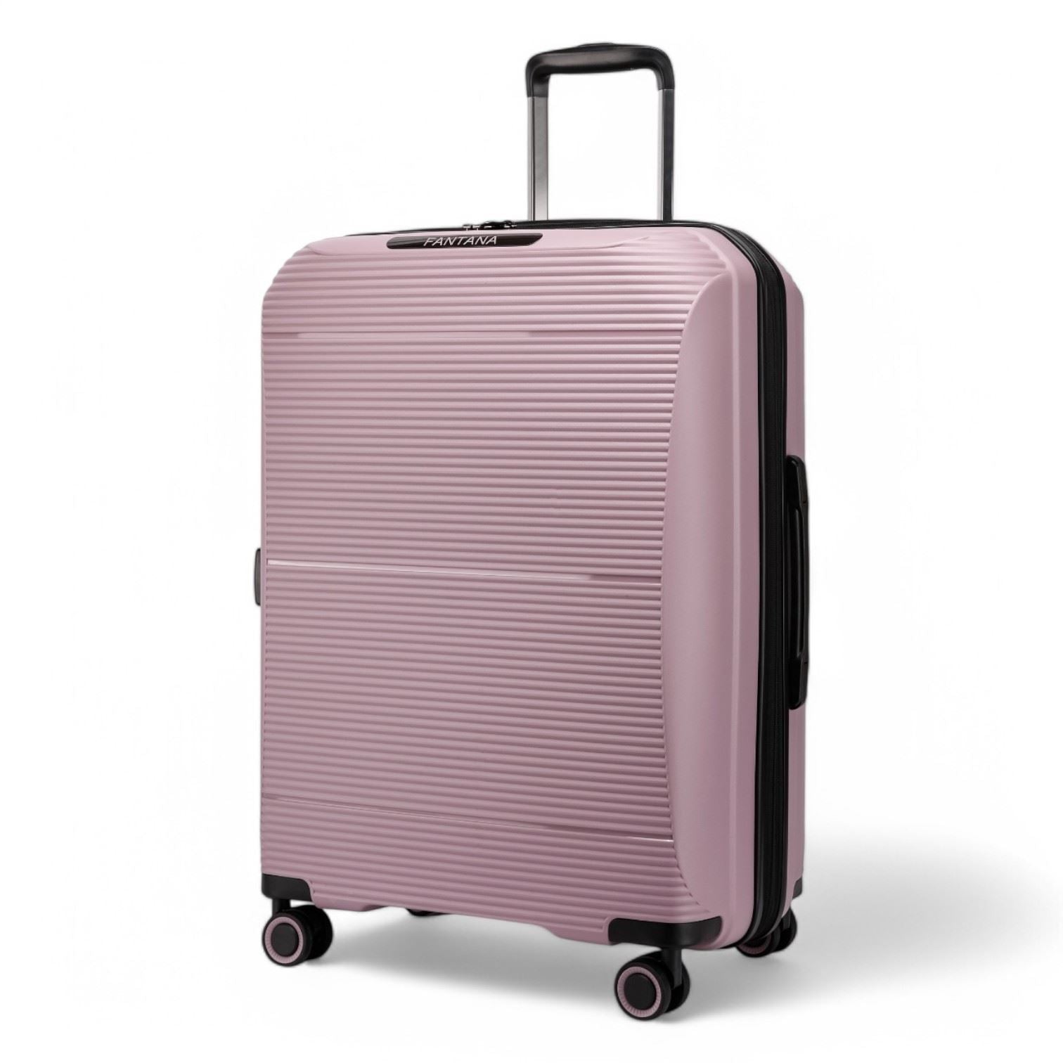 Abiko Large Hard Shell Suitcase in Pink