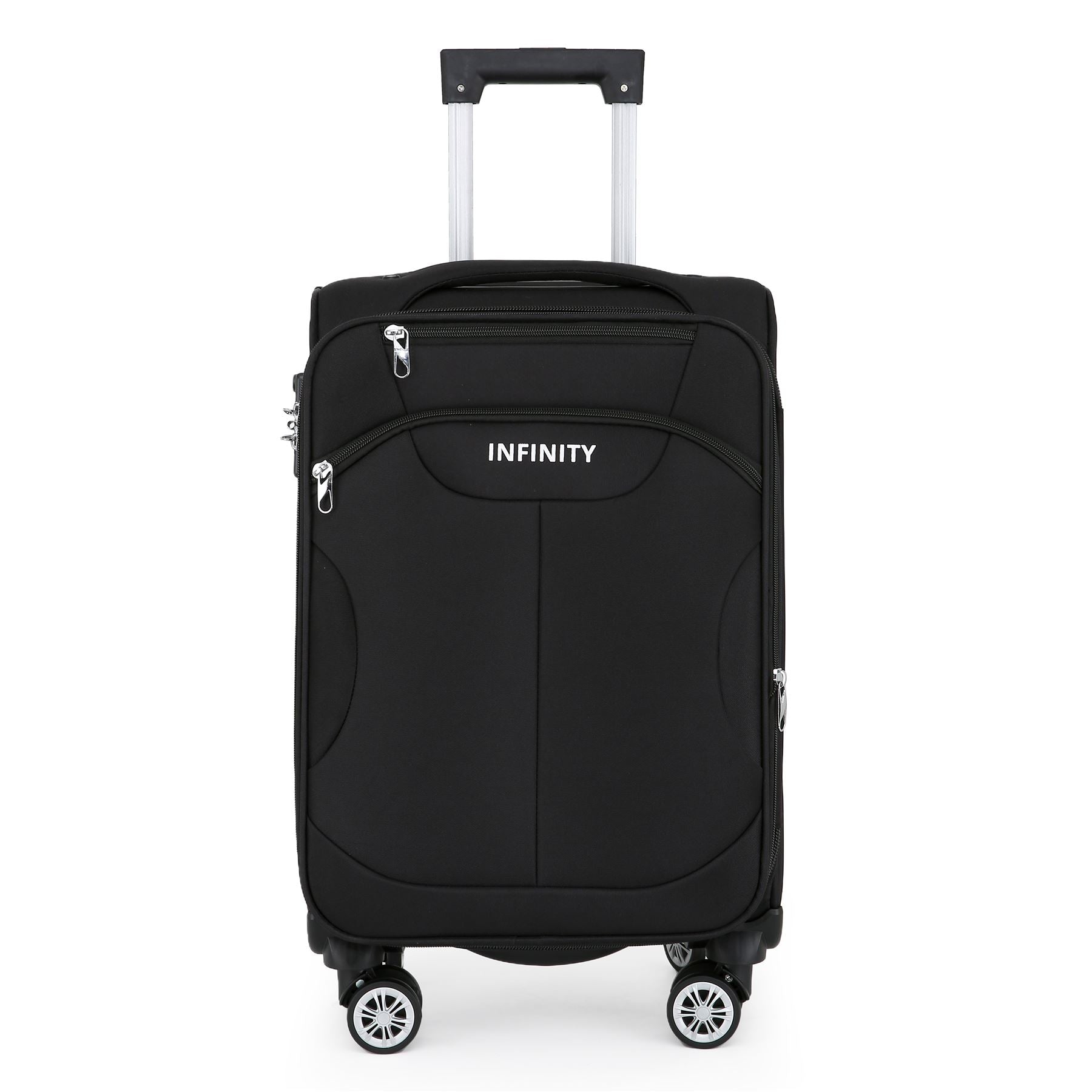 Delta Cabin Hard Shell Suitcase in Black