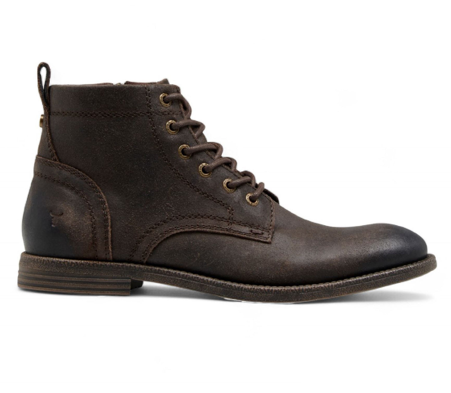 Windsorsmith Brown Leather Casual Desert Boots - Sebastien