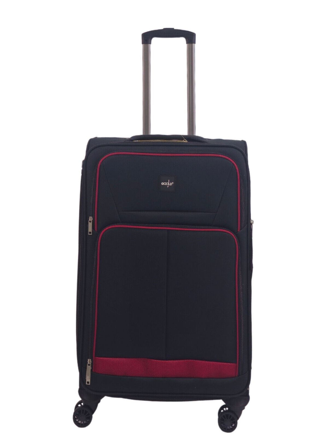 Ashford Medium Soft Shell Suitcase in Black