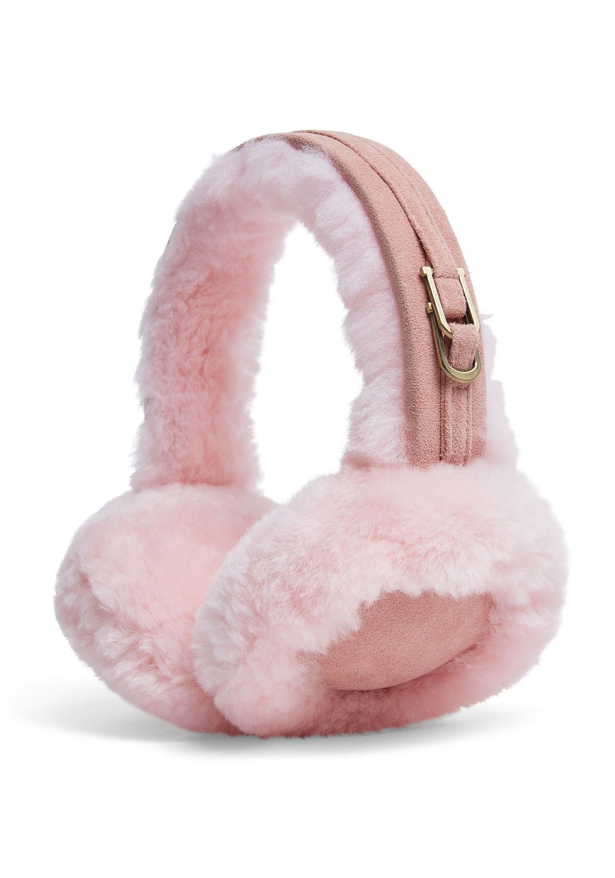 Womens Sheepskin Shearling Winter Ear Muffs Warm Comfortable