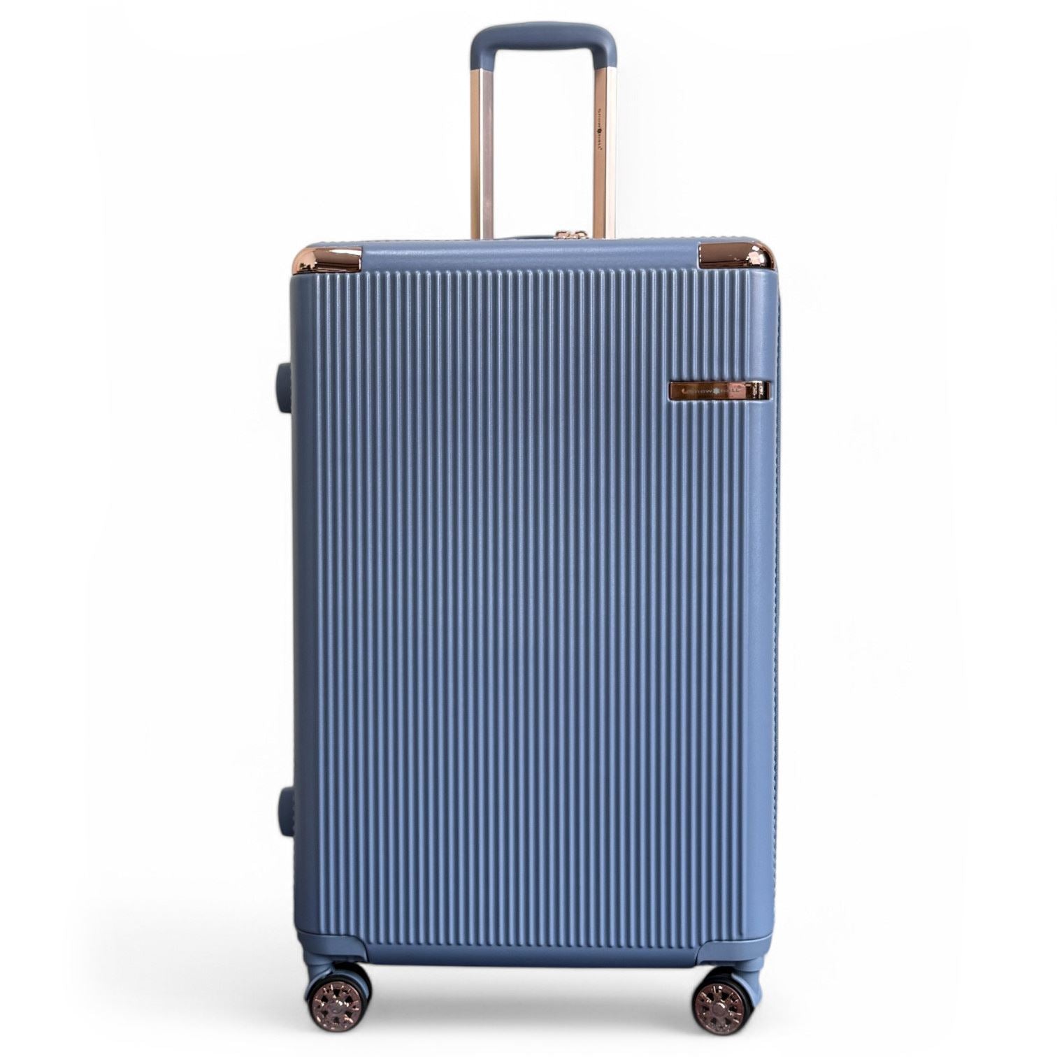 Cowra Large Hard Shell Suitcase in Blue – Upperclass Fashions