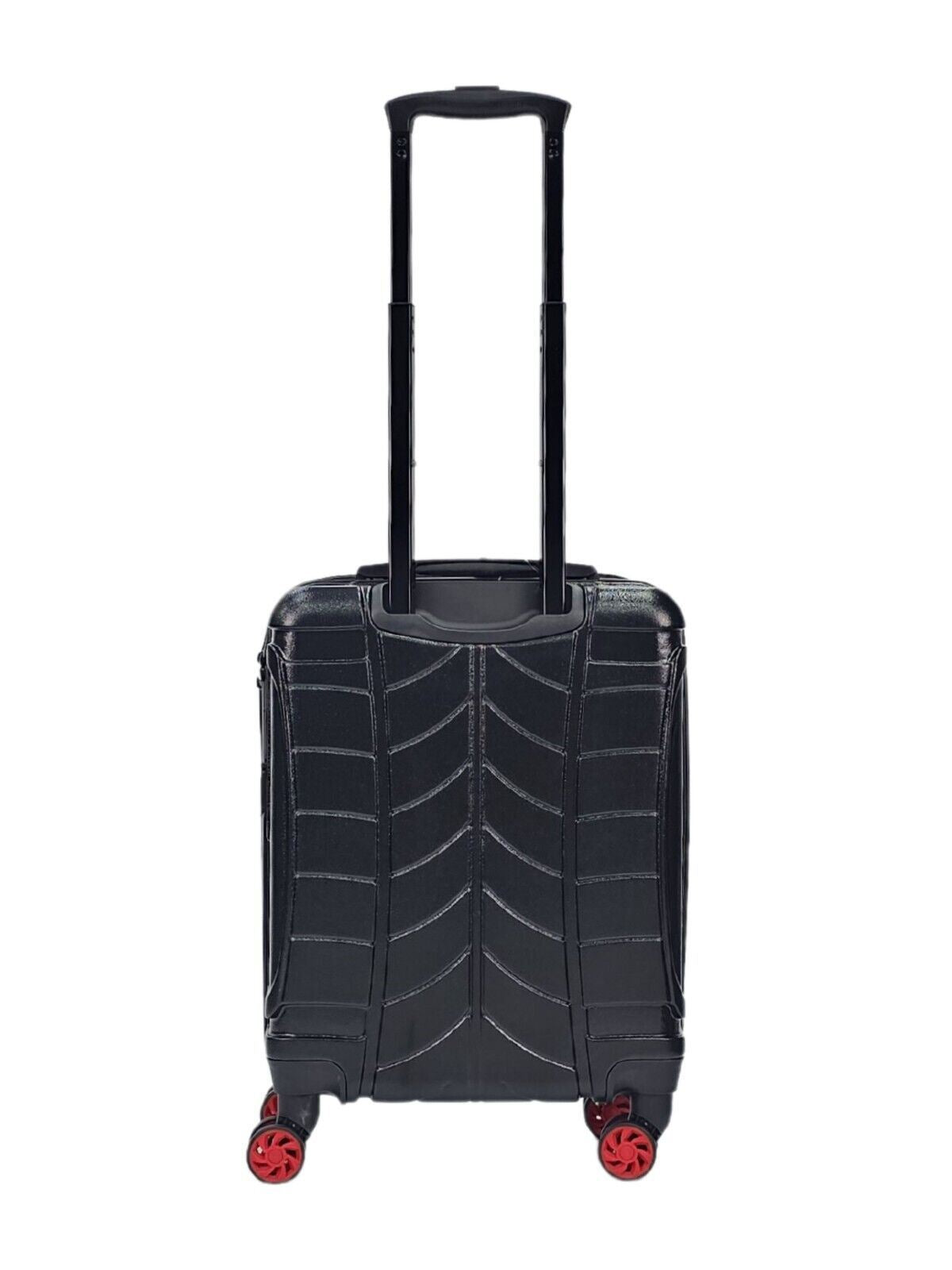 Hard Shell Cabin Suitcase 4 Wheel Luggage Travel Bag - Upperclass Fashions 