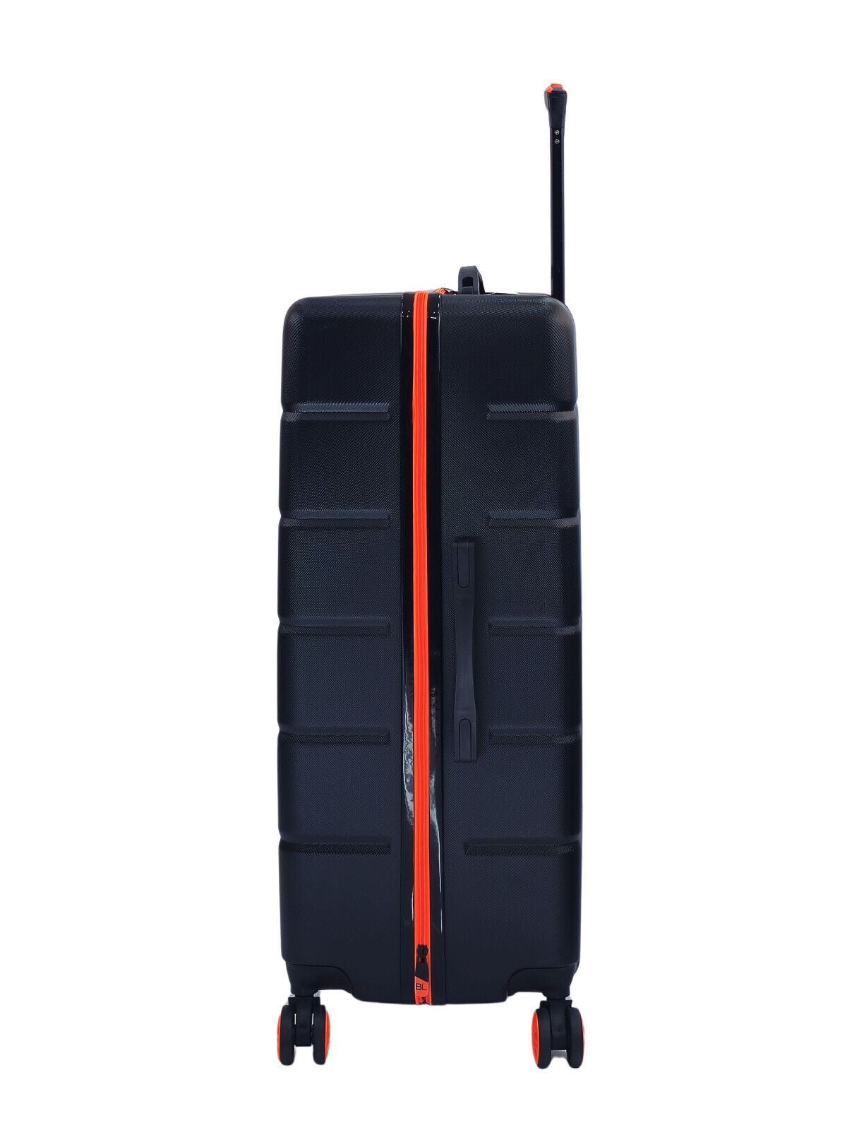 Collinsville Large Soft Shell Suitcase in Black