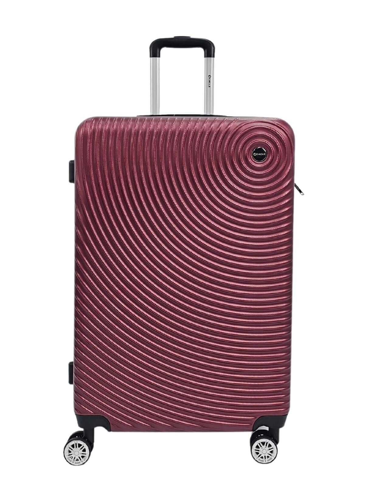 Brookside Large Hard Shell Suitcase in Burgundy