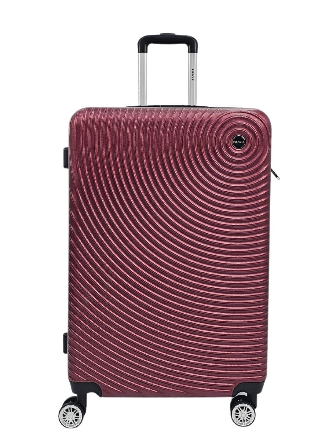 Brookside Large Hard Shell Suitcase in Burgundy