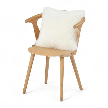 Genuine Sheepskin  40x40cm Real Wool Single Sided Cushion