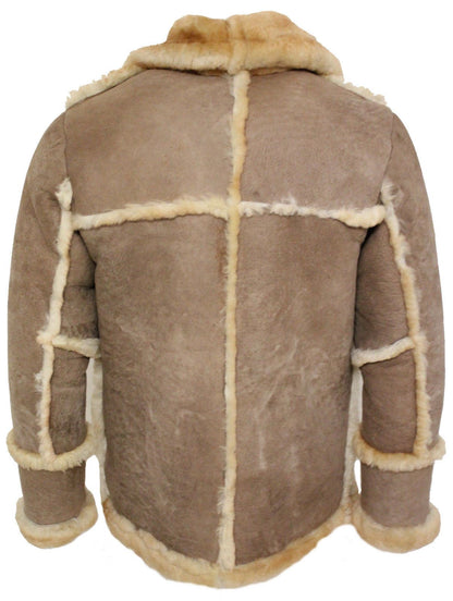 Mens Winter Warmer Sheepskin Fur Coat-Leominster - Upperclass Fashions 