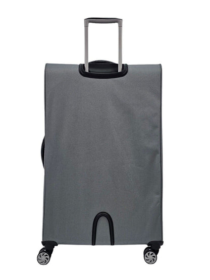 Beaverton Large Soft Shell Suitcase in Grey