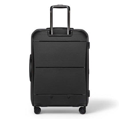 Abiko Large Hard Shell Suitcase in Black