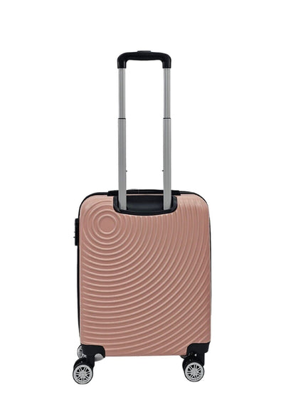 Hard Shell Cabin 8 Wheel Luggage Case Travel Bag