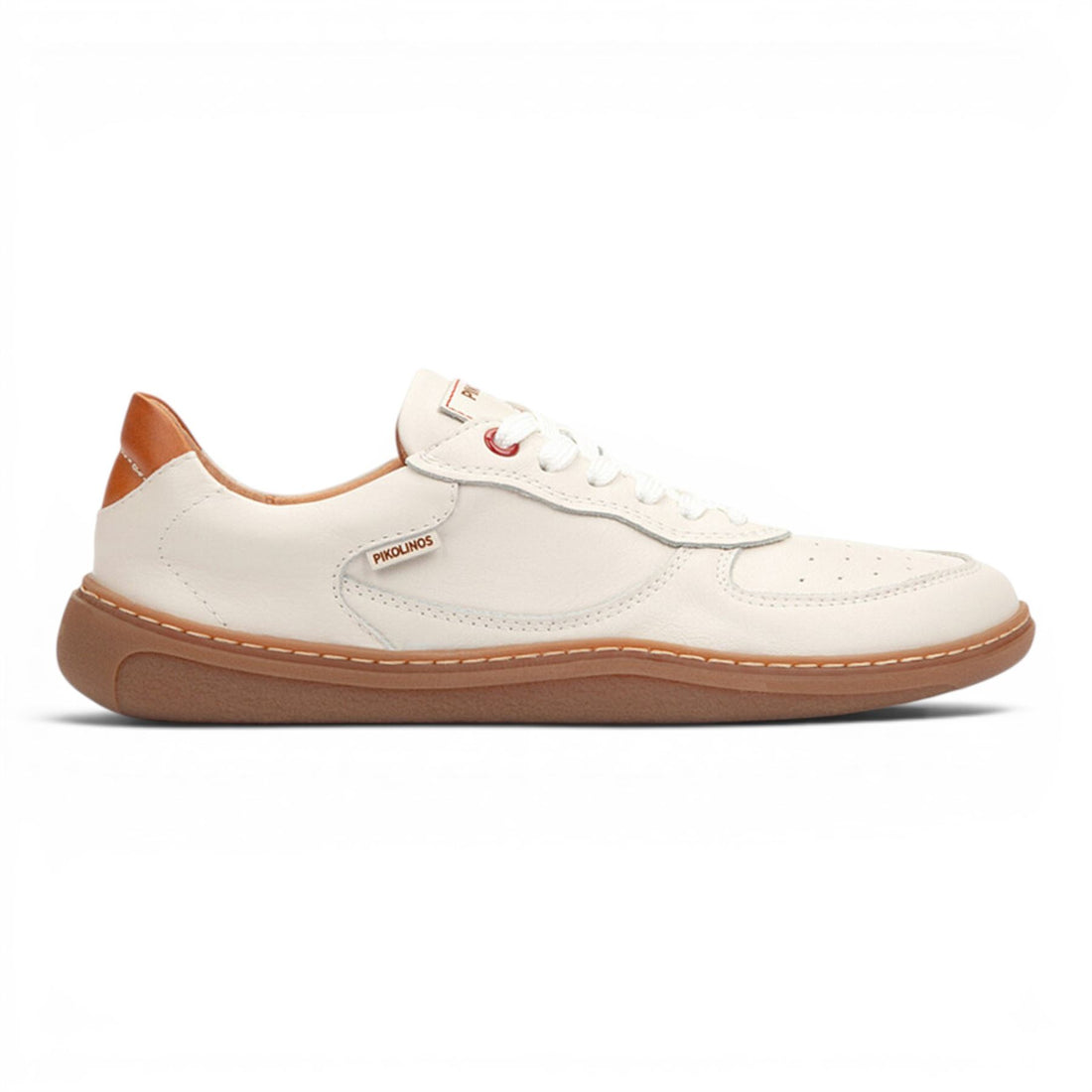 Pikolinos White Leather Sneakers Trainer Barefoot Shoes - Aranjuez