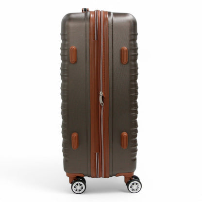 Armidale Medium Hard Shell Suitcase in Coffee
