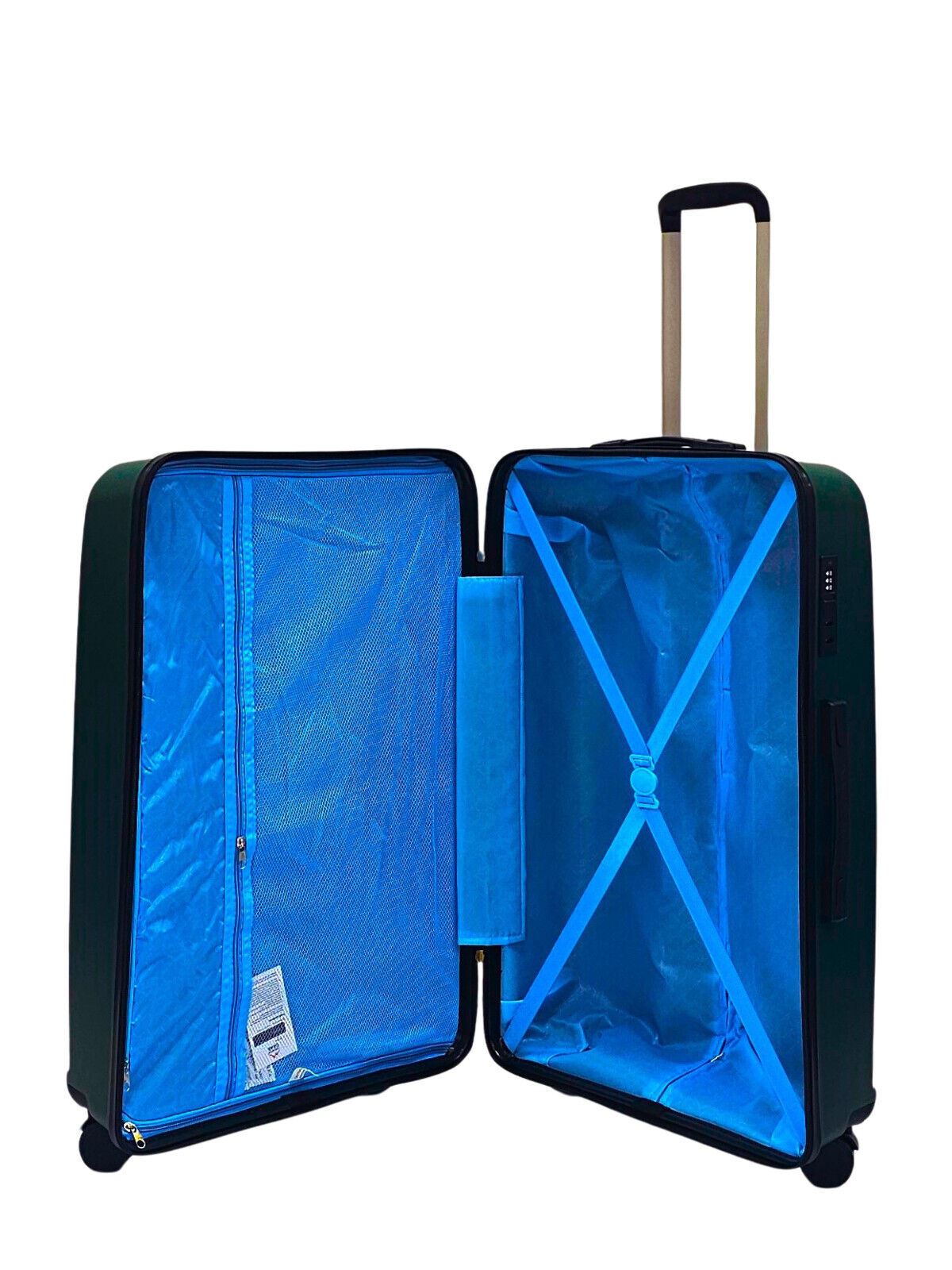 Abbeville Large Hard Shell Suitcase in Green