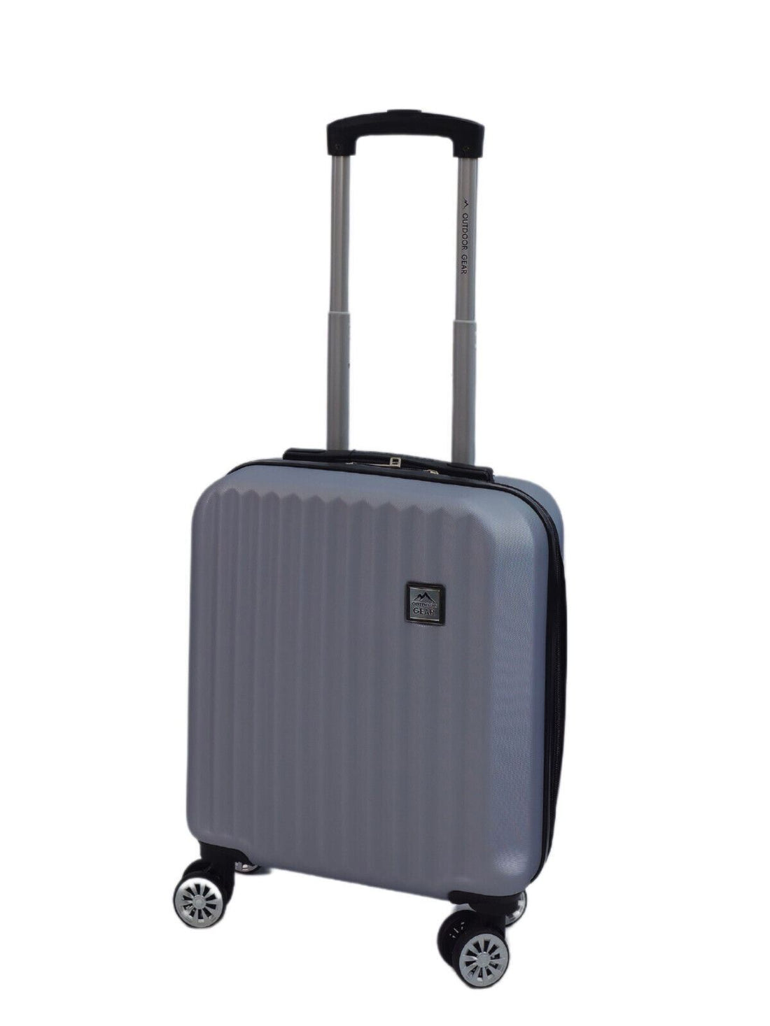 Albertville Underseat Hard Shell Suitcase in Silver