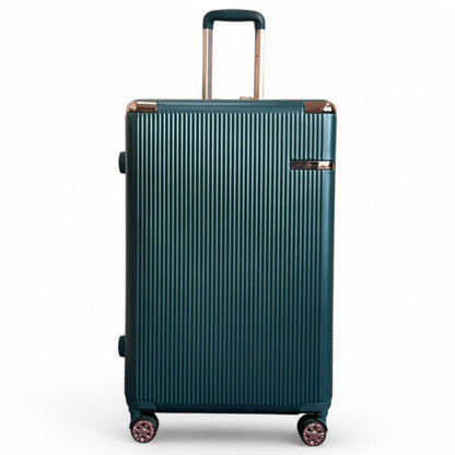 Cowra Large Hard Shell Suitcase in Dark Green