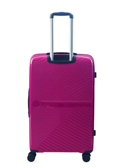 Abbeville Large Hard Shell Suitcase in Pink