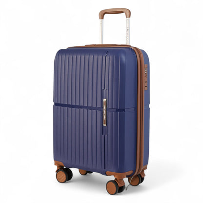 Corowa Cabin Hard Shell Suitcase in Teal Blue