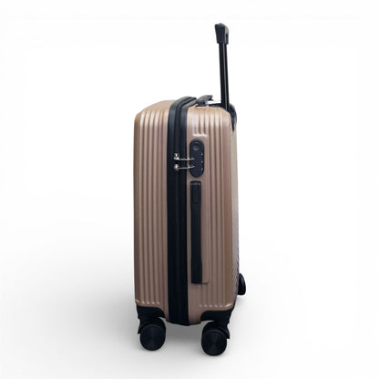 Junee Set of 3 Hard Shell Suitcase in Gold