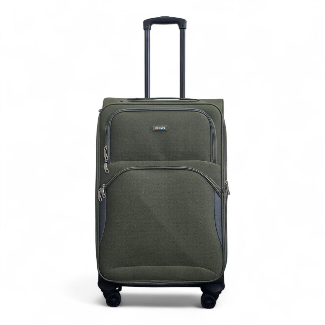 Gosford Medium Soft Shell Suitcase in Green