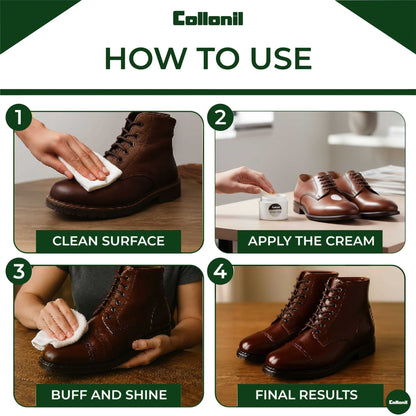 Collonil Delicate Cream 60ml Leather Cleaner, Conditioner &amp; Colour Restorer