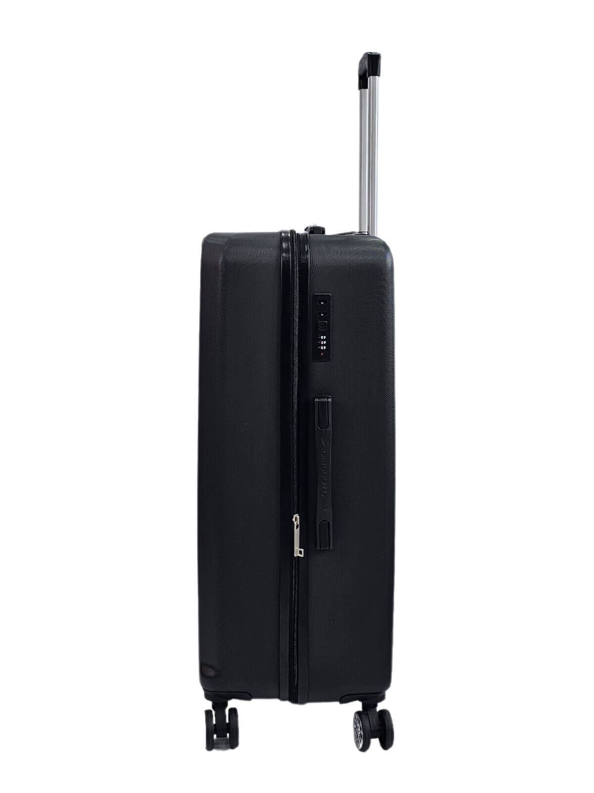 Albertville Large Hard Shell Suitcase in Black