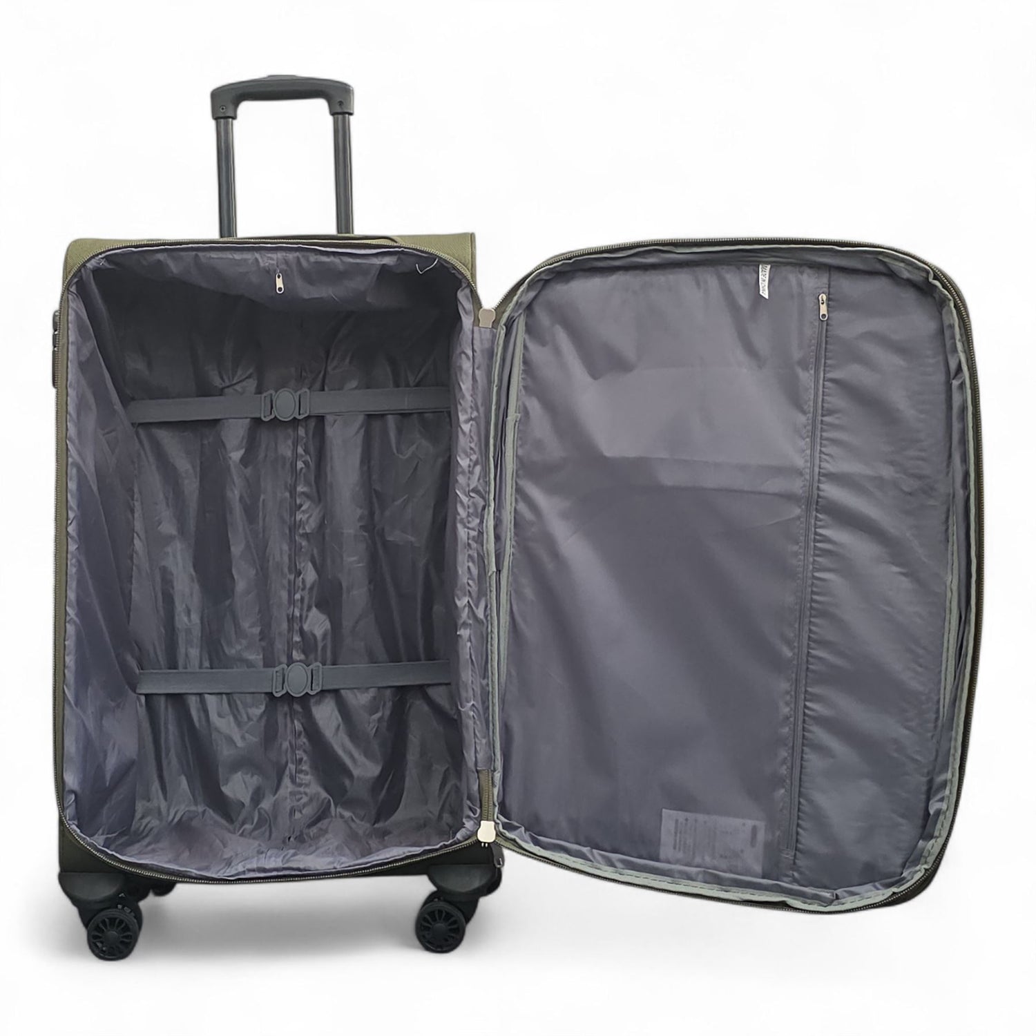 Gosford Set of 4 Soft Shell Suitcase in Green