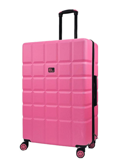 Coker Large Soft Shell Suitcase in Pink