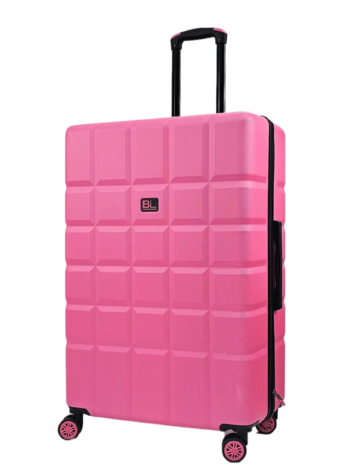 Coker Large Soft Shell Suitcase in Pink