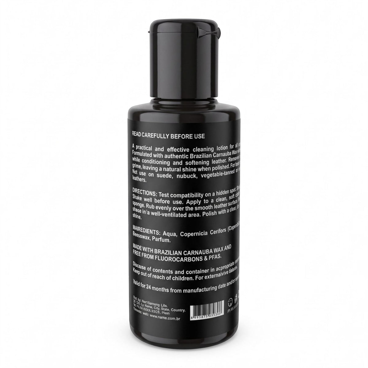 Smooth Leather Shoe, Bag &amp; Sofa Stain Remover Leather Cleaner