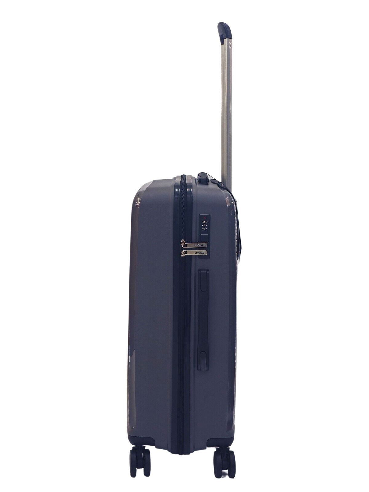 Abbeville Medium Hard Shell Suitcase in Grey