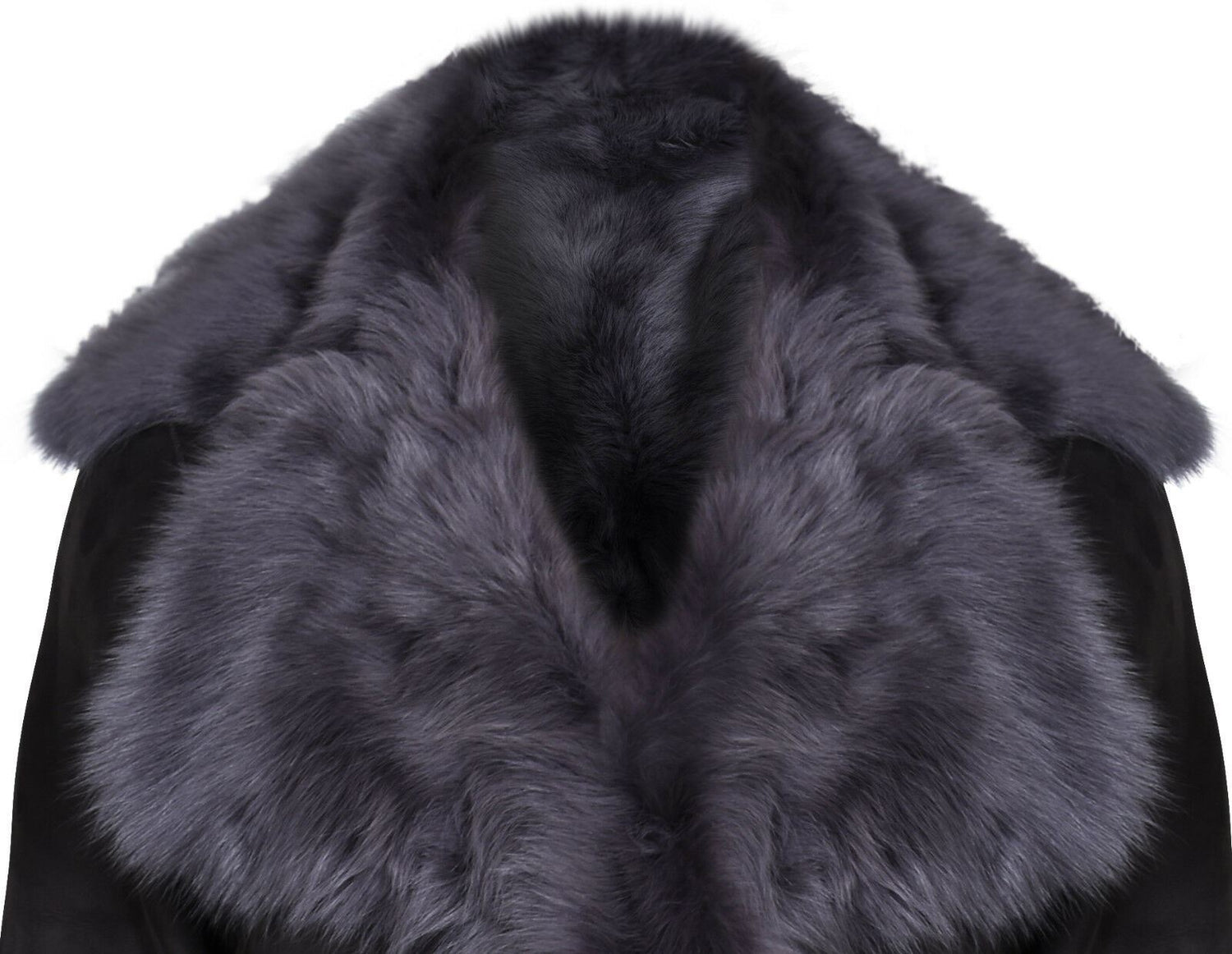 Womens Suede Toscana Sheepskin Trench Coat-Rochester