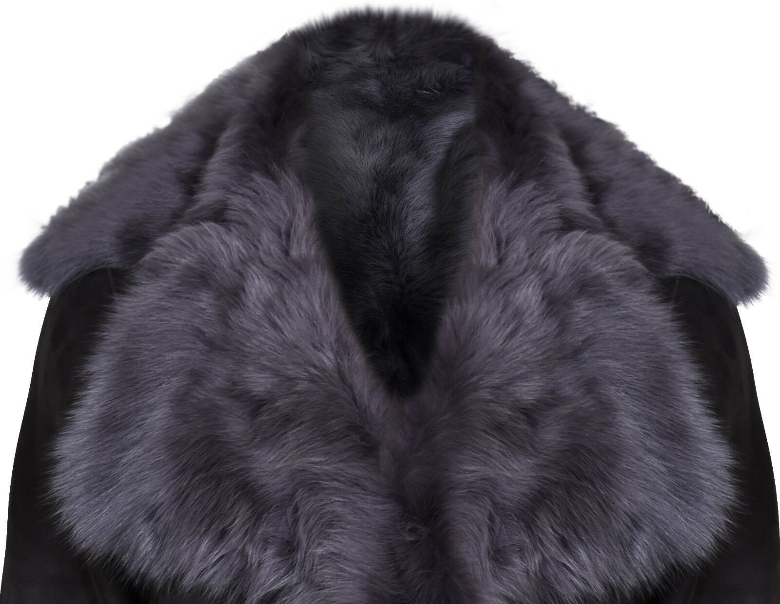 Womens Suede Toscana Sheepskin Trench Coat-Rochester