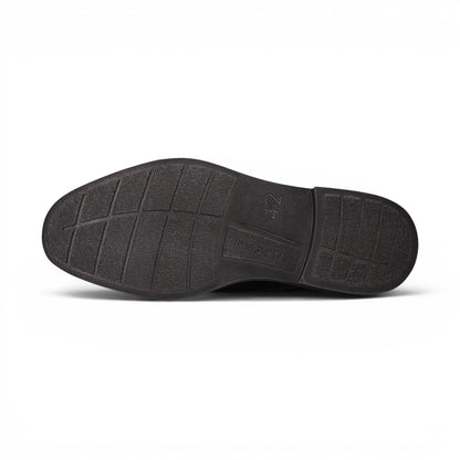 Bugatti Mens Black Leather Lace-up Chukka Ankle Boots - Rigalo Evo C30