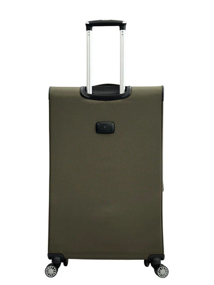 Centreville Large Soft Shell Suitcase in Khaki
