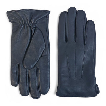 Men’s Italian Leather Warm Wool Lining Winter Gloves - M-LGV-305
