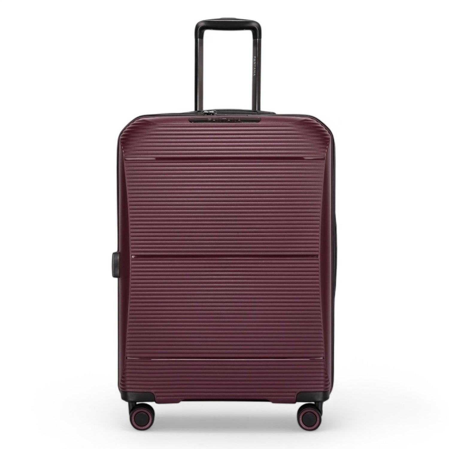 Abiko Large Hard Shell Suitcase in Burgundy