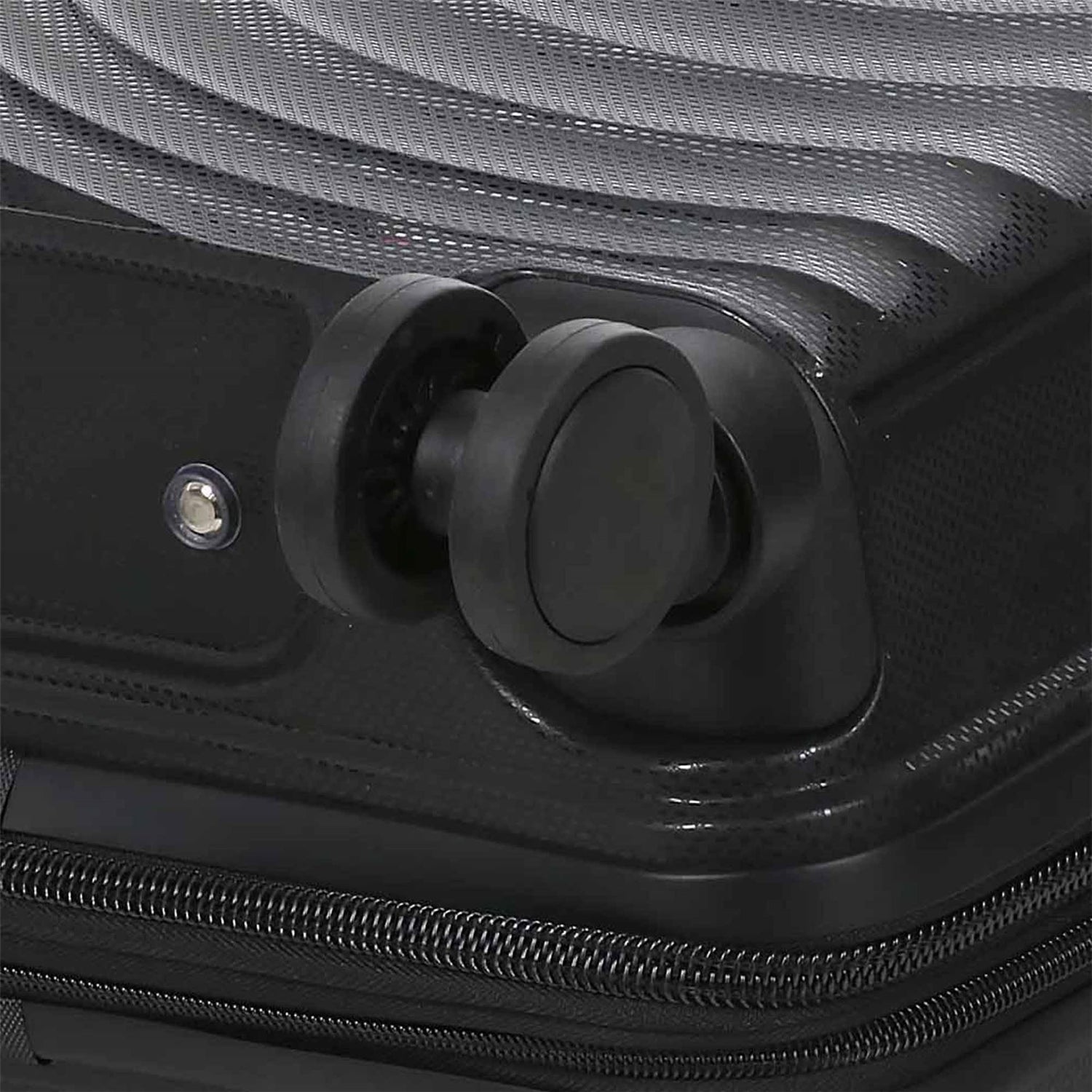 Balranald Set of 3 Hard Shell Suitcase in Black