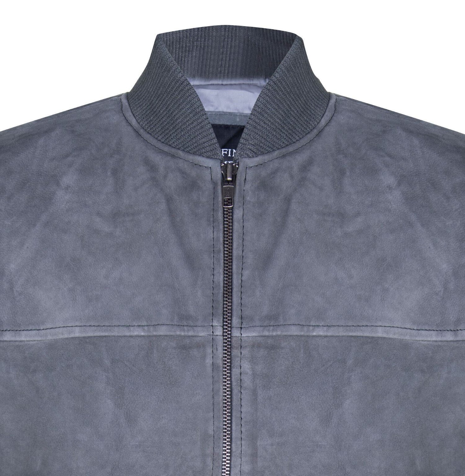 Mens Suede MA-1 Bomber Jacket-Cosham