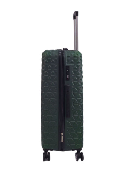 Adamsville Large Hard Shell Suitcase in Green
